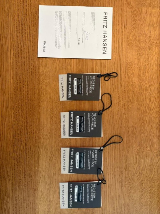 Image 1 of Silla mariposa Fritz Hansen Arne Jacobsen Serie 7 Nine Gray