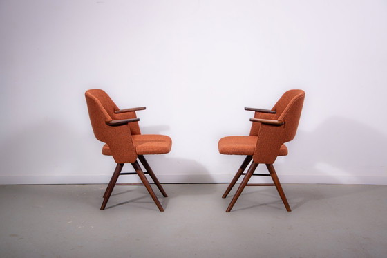 Image 1 of Sedie FT30 disegnate dal designer olandese Cees Braakman per Pastoe. Circa 1950