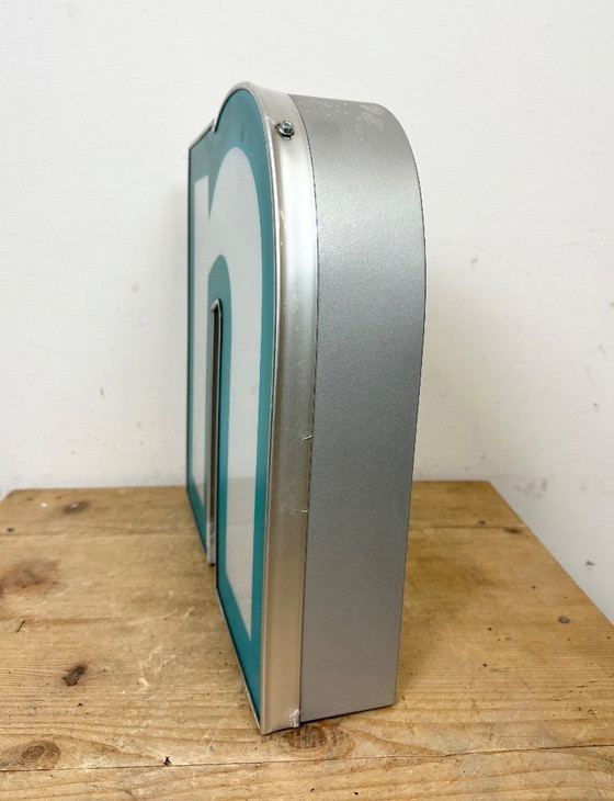 Image 1 of Lettera N illuminata d'epoca, anni '80