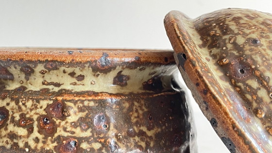 Image 1 of Pentola in gres pirite vintage