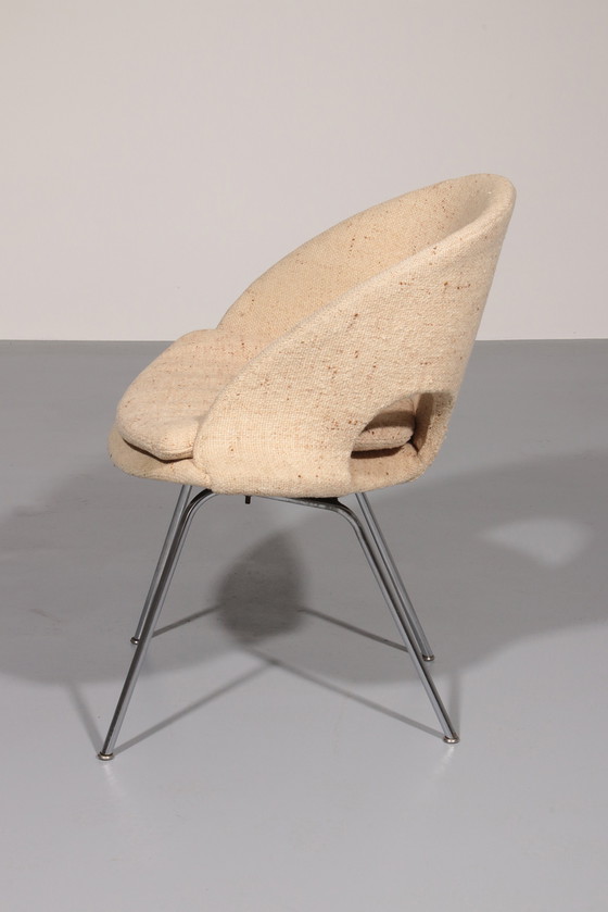 Image 1 of Walter Knoll Arno Votteler Model 350 1950s Lounge Chair