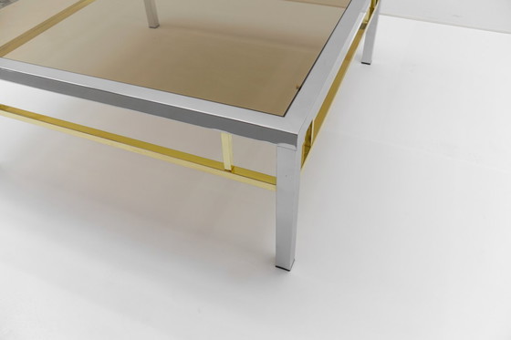 Image 1 of Square Bicolor Coffee Table, 1970s