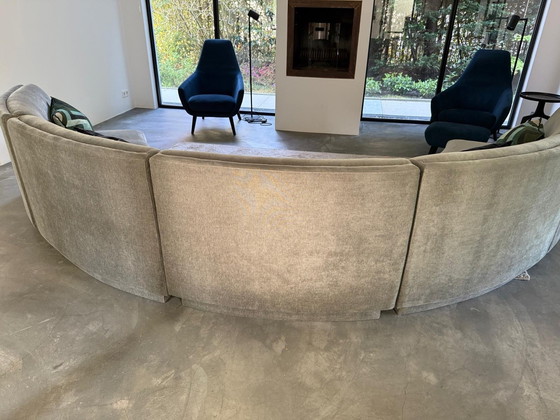 Image 1 of Mooie Ronde Bank van Sofa Company