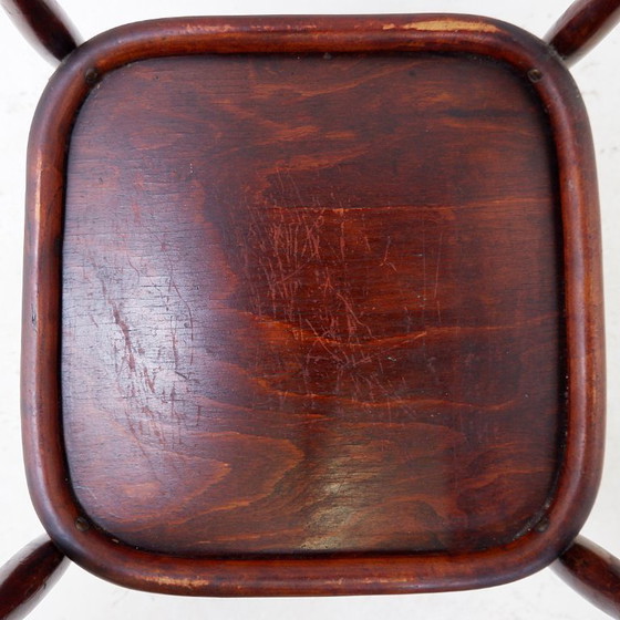 Image 1 of Table d'appoint Art Nouveau en bois courbé n° 960 par J&J Kohn - Années 1920