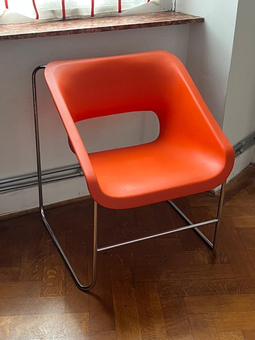 Set of 14 "Lotus" chairs by Paul Boulva (1970s)