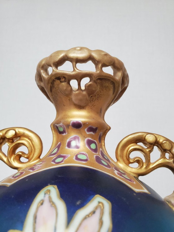 Image 1 of Amphora Vase - Art Nouveau - Paul Dachsel - 20th century (ref 3881)