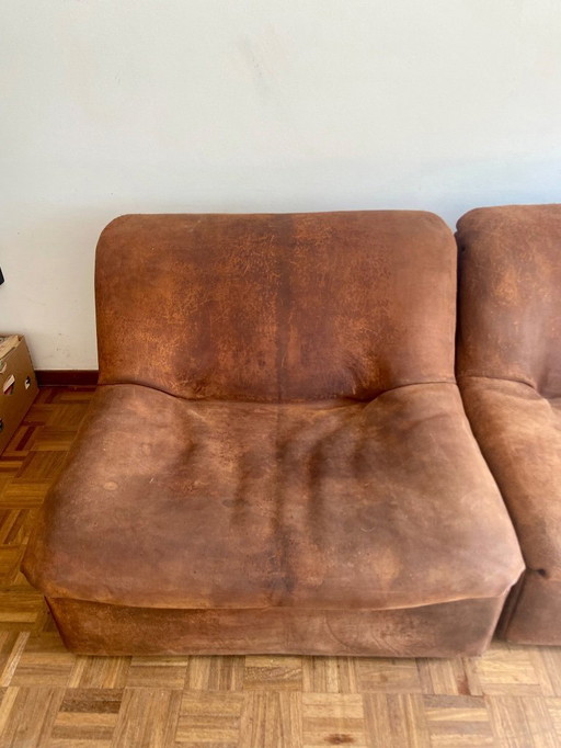 3 loungestoelen toegeschreven aan De Sede