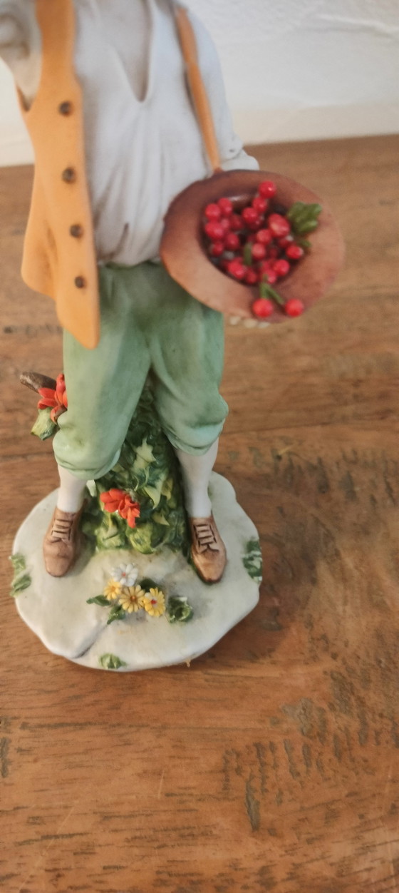 Image 1 of Porseleinen koppeltje Benacchio Luigi 1960 Triade met logo anker gemarkeerd 