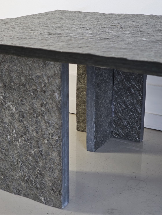 Image 1 of Tavolino da caffè vintage in ardesia