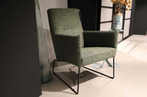 Cartel Living Bobbi fauteuil Groen