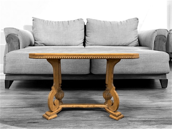 Klassieke en unieke salontafel, prachtig ontwerp – Wood (photo 6 of 6)