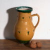 Antique folk glazed pottery pot – Central Europe, circa 1930 – Plant pot, Rustic (photo 9 of 40)