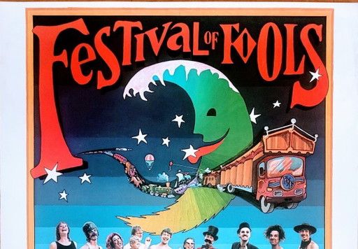 AFFICHE DU FESTIVAL DES FOUS JANGO EDWARDS