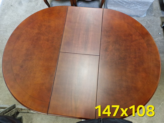 Image 1 of Mesa retro (extensible) con sillas