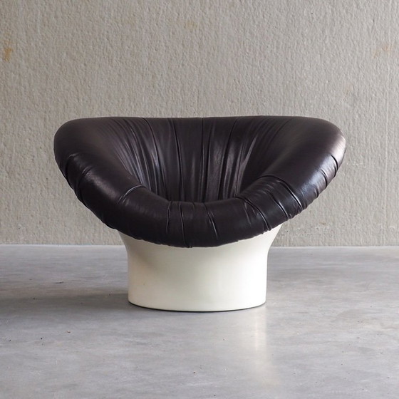 Krokus Lounge Chair van Lennart Bender voor Ulferts AB (1968) – Fauteuils, Leather, Fiberglass (photo 2 of 13)