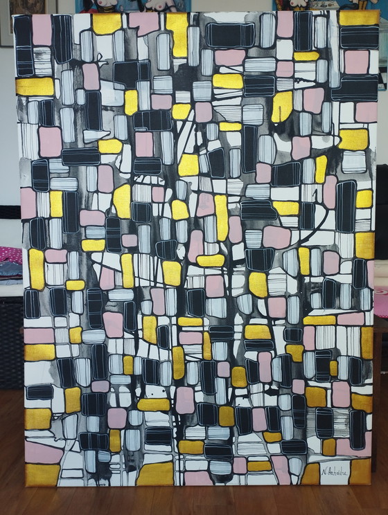 Image 1 of Natia Antadze Abstract Composition XXL