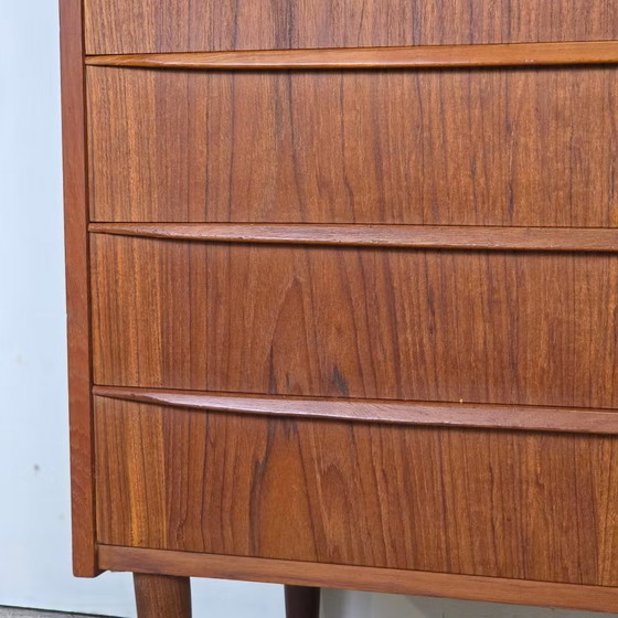 Cassettiera danese vintage, teak anni '60 scandinava, Cassettiere, Legno, Marrone, Scandinavian (foto 7 di 19)