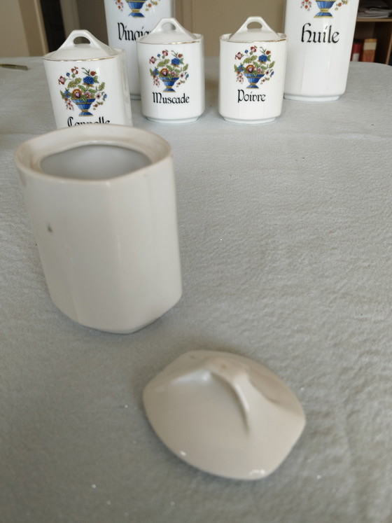 Image 1 of Set of spice jars/bottles 'Baudour'