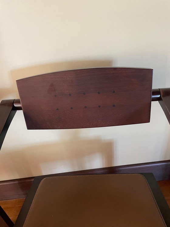 Image 1 of Giorgetti 'Spring' eetkamer/bureauustoel ontworpen puerta Massimo Scolari