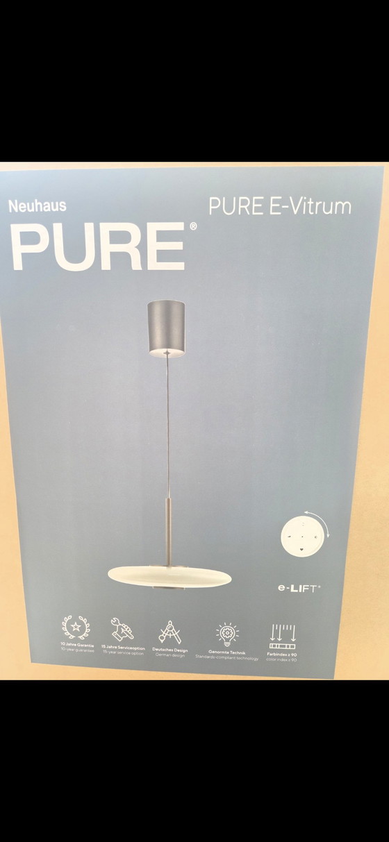 Image 1 of PURE E-Vitrum - Lampada a sospensione di design Paul Neuhaus - 45 cm - Nuovo