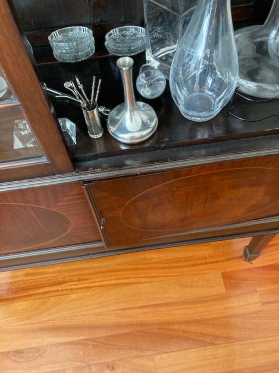 Image 1 of English Display Cabinet, Bookcase, Cuban Mahogany, circa 1850