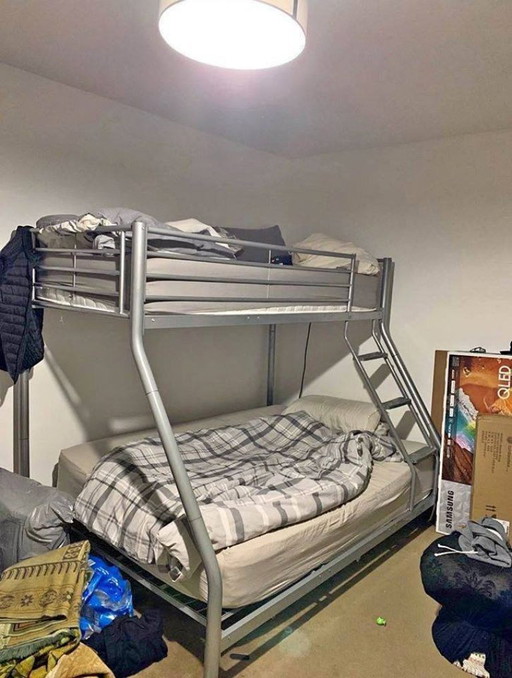 2+1 Lit superpose avec deux matela