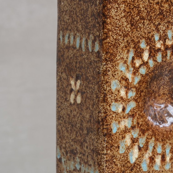 Image 1 of Paar Keramikurnen oder -vasen der Marke „Zsolnay“ aus der Mitte des 20. Jahrhunderts