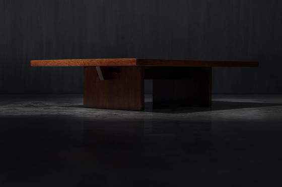 Image 1 of Tavolino da caffè in bambù di Axel Vervoordt, Belgio, anni '80