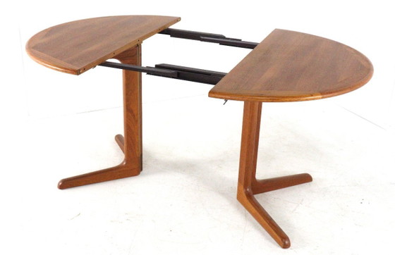 Silkeborg Ronde 1x Verlengbare Teak Eettafel Deens – Wood (photo 9 of 17)