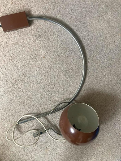Gepo brown retro wall lamp ball lamp