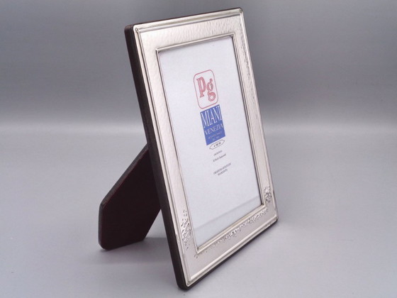 Image 1 of 925er Silberrahmen 10x15 gehämmert