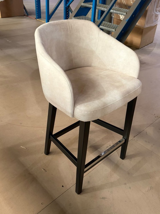Counterstoelen Beige 3 Stuks – Castle Line, Barkrukken, Wood (photo 7 of 8)