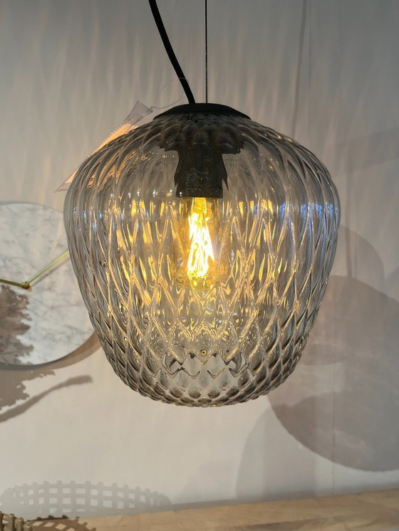 Image 1 of &Tradition Blown SW3 hanging lamp Silver Luster