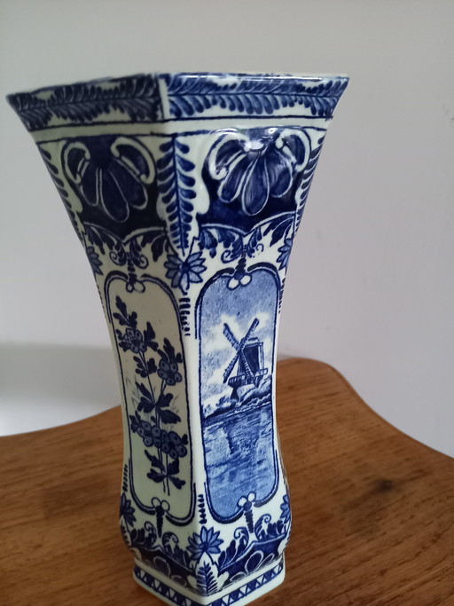 Delfter blaue Vase, Royal Boch