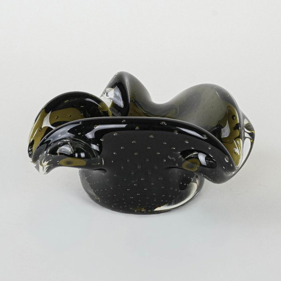 Image 1 of Servierplatte, Muranoglas, italienisches Design, 1960er Jahre, hergestellt in Italien