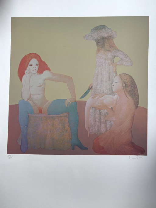 Leonor Fini, Drei Frauen, um 1970