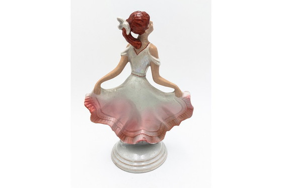 Image 1 of Figur einer Tänzerin von Steatyt, Polen, 1950er/1960er Jahre.