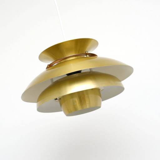 Vintage lamp in brass, Denmark 1970s
