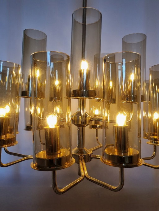 Chandelier Model T434 by Hans Agne Jakobsson, Sweden 1960s
