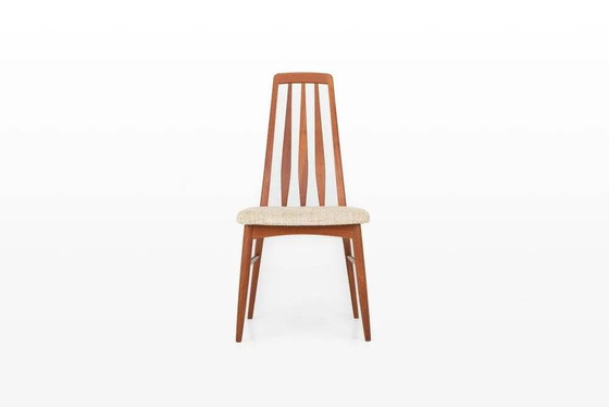 Vintage Eva eetkamerstoelen van Niels Koefoed voor Koefoeds Hornslet, jaren 60, set van 12 – Wool (photo 3 of 14)