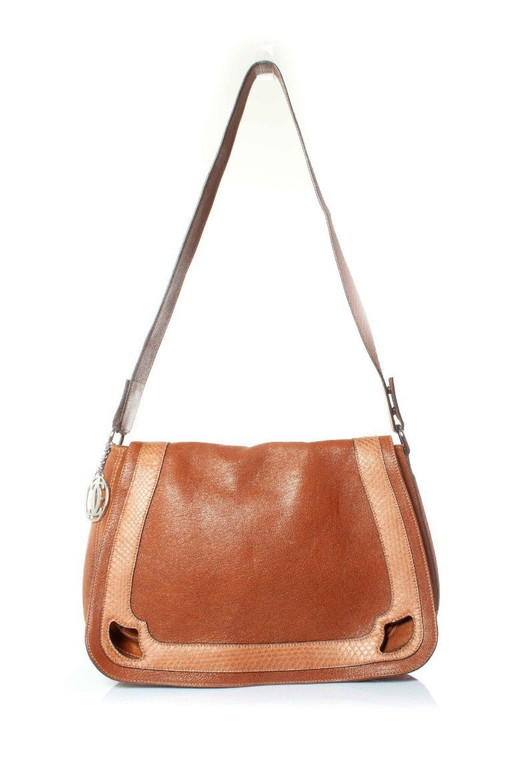 Borsa a tracolla in pelle Cartier, modello Marcello