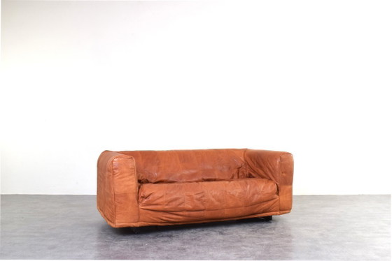 Sofá de cuero modelo Klippan de Noboru Nakamura para IKEA, años 80. – Sofás de 3 plazas, Leather (photo 2 of 12)