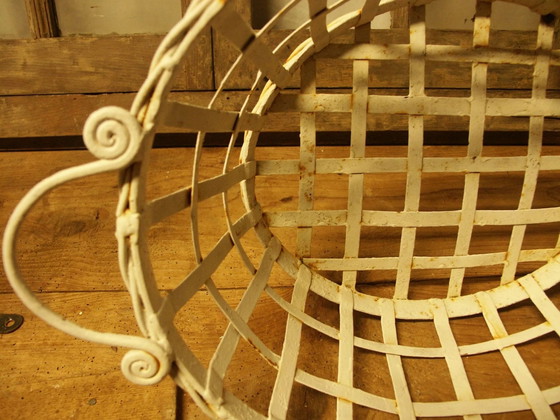 Panier en métal – Objets déco, Vintage (photo 6 of 7)