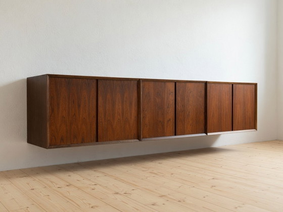 Poul Cadovius Floating Wall Mounted Rosewood Sideboard By Cado, 1960s. (photo 5 of 14)