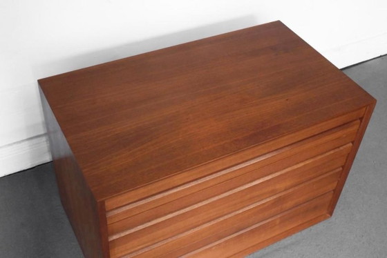 1/2 Poul Cadovius Royal System Credenza Cassetto Scaffale Teak – Scaffali a muro, Legno (photo 14 of 20)