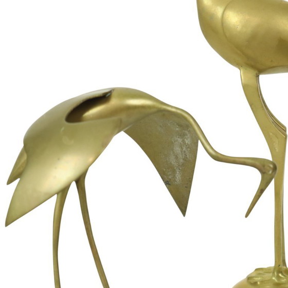 Image 1 of Gru in ottone Hollywood Regency