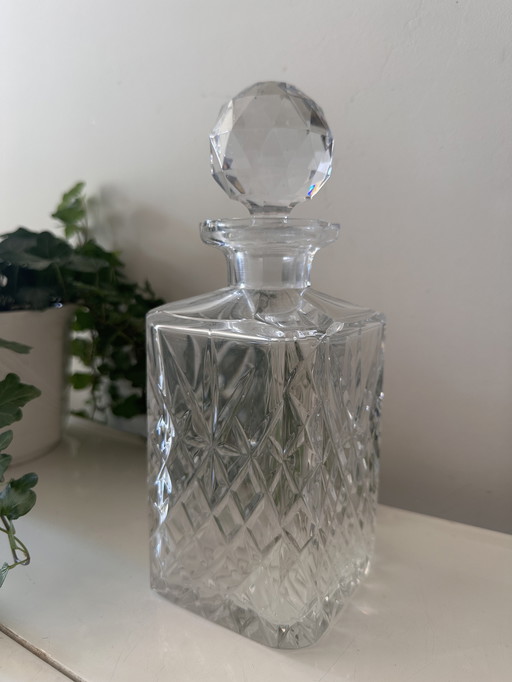 Caraffa in cristallo tagliato