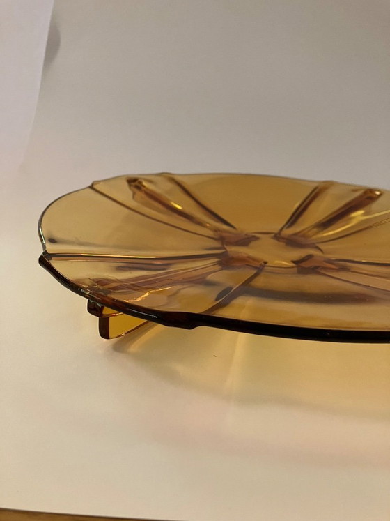 Image 1 of Große Schale im Art-Deco-Stil, Hermanova-Hütte, ca. 1930