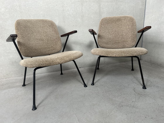 Image 1 of 2x fauteuils vintage - Gijs van der Sluis - 1960s