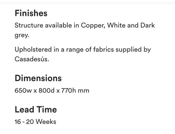 Image 1 of Syrma Armchair met bijzettafeltje